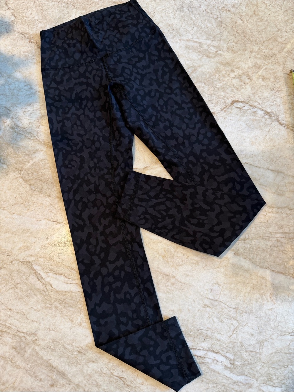 lululemon Black Patterned Leggings